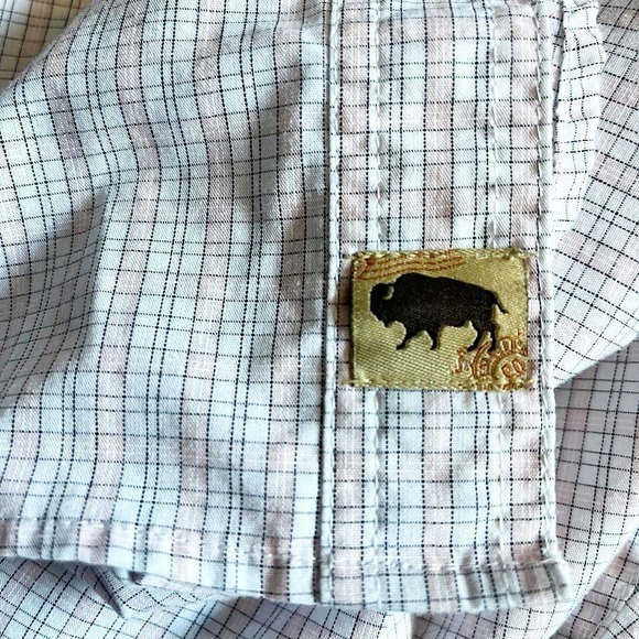 Buffalo Jackson Trading Co Long Sleeve Pink Check Button Up Fishing Shirt Sz XL - Picture 9 of 9